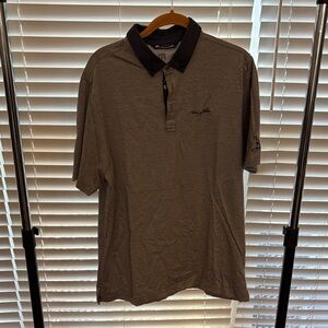 Travis Mathew Gray Polo Shirt